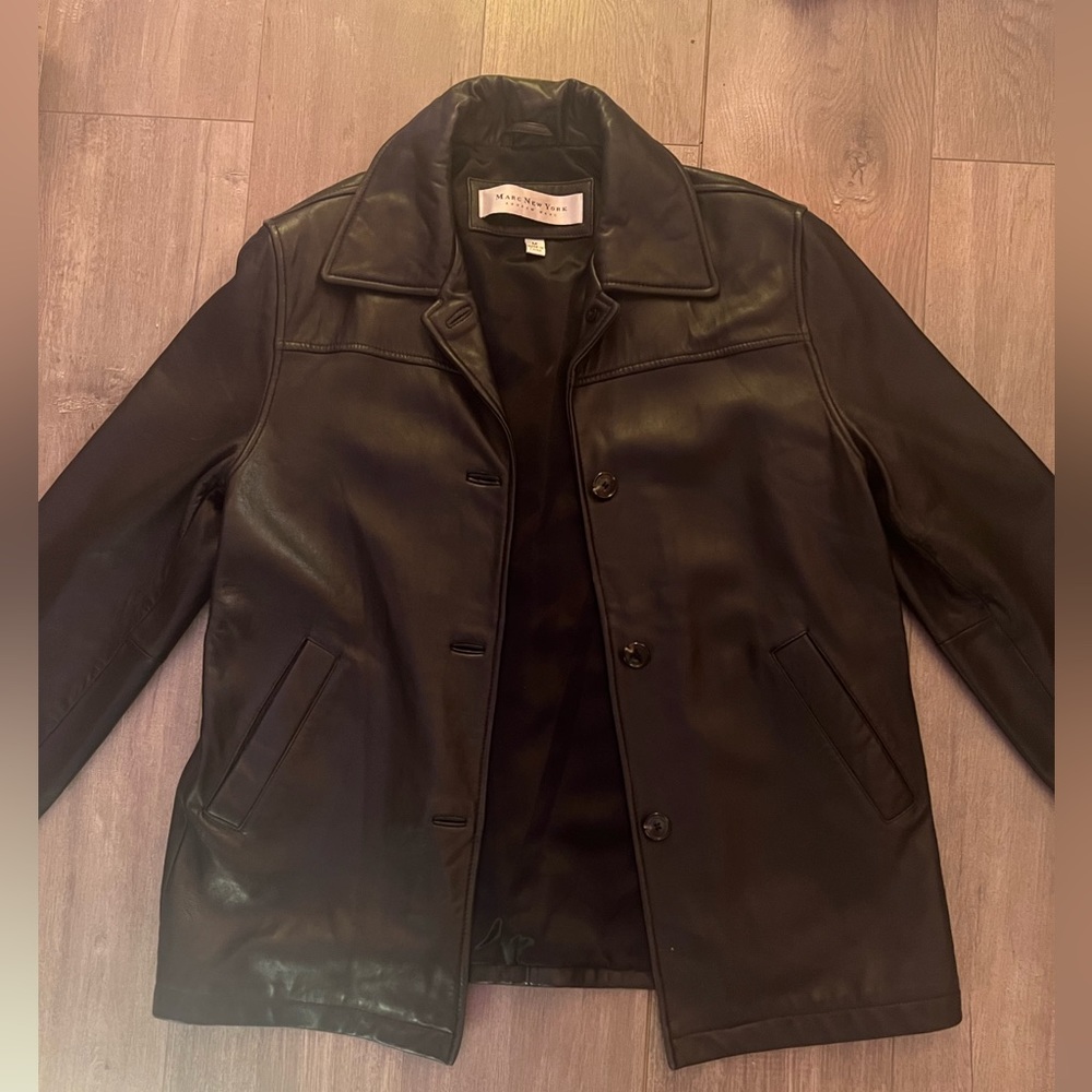 Marc New York leather jacket!